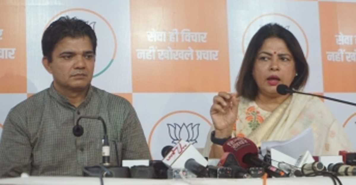 सत्येंद्र जैन केजरीवाल के इशारे पर जेल के अंदर कर रहे वसूली का धंधा : मीनाक्षी लेखी